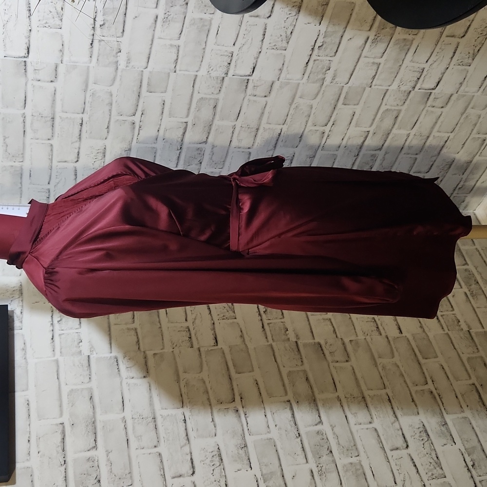 Fashion Nova Sz 1XL Wrap Around Dress - Picture 3 of 11